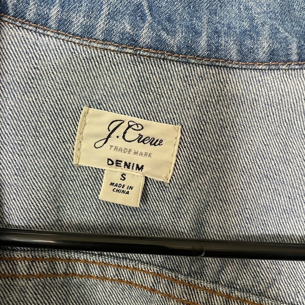 J. Crew denim jean jacket - Picture 2 of 3